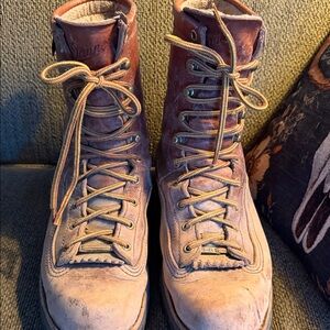 Danner Men's Tan Leather Lace-Up Boots